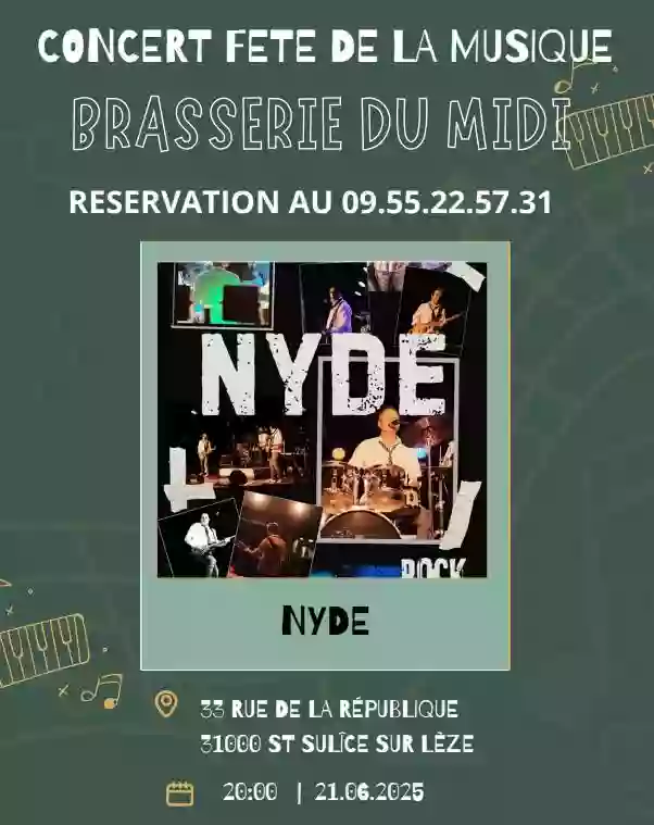 Évènements - La Brasserie Du Midi - restaurant CAPENS - restaurant SAINT-SULPICE-SUR-LEZE